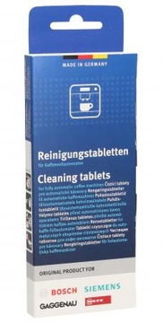 Tabletki Bosch Siemens TZ60001 do ekspresu 10 szt.