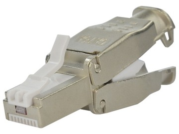 Wtyk RJ45 8p8c kat.6a STP skrętka beznarzędziowy