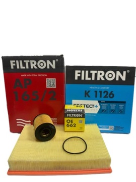 ZESTAW FILTRÓW FILTRON VOLVO S60 S80 V70 2.4 2.4T