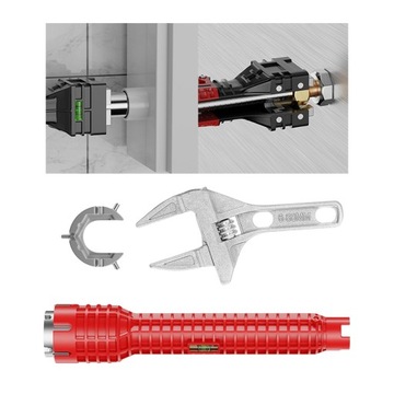 Ключ для раковины Противоскользящий ключ Сантехнический инструмент для