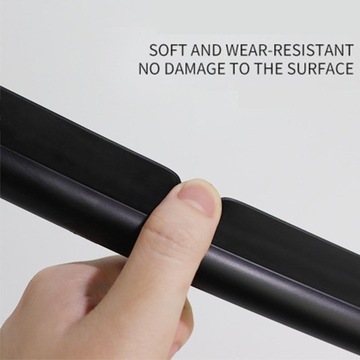 Ściągaczka prysznicowa z haczykiem Skrobaczka do szyb Czyszczenie plam po wodzie, czarna