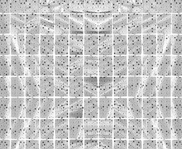 Kurtyna Dekoracyjna Tło Zasłona Ścianka Gwiazdki Srebrna 100x200 cm