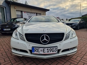 Mercedes Klasa E W212 Coupe 200 CGI BlueEFFICIENCY 184KM 2010 Mercedes E 200 Coupe Avantgarde Automat Kamera Nav, zdjęcie 7