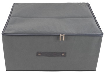 POJEMNIK DO PRZECHOWYWANIA SKŁADANY ORGANIZER TEKSTYLNY NA POŚCIEL 51x40x24