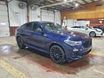 BMW X6 G06 2021 BMW X6 M50i 2021 4.4 Benzyna 523KM, zdjęcie 4