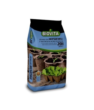 ПОЧВА для посева с кокосовым волокном 20л, посев семян, выращивание рассады