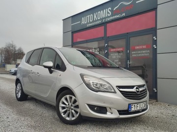 Opel Meriva II Mikrovan Facelifting 1.4 Turbo ECOTEC 140KM 2015 Opel Meriva GWARANCJA Zarejestrowany Udok. przebieg NOWY ROZRZAD Zamiana R