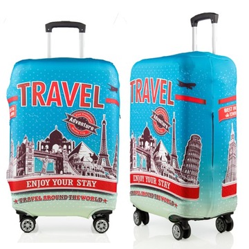 Pokrowiec ochronny na walizkę etui Travel Enjoy XL POSH