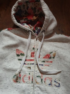 Adidas sweatjacke blumen hotsell