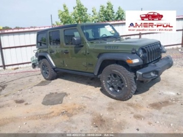 Jeep Wrangler IV 2023 Jeep Wrangler Willys, 2023r., 4x4, 2.0L 2.0 Benzyna 270KM