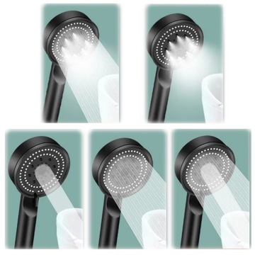 ЭКОНОМИЧНЫЙ ЧЕРНЫЙ ДУШЕВОЙ РУЧНОЙ 5 ФУНКЦИЙ 5-ФУНКЦИОНАЛЬНЫЙ LOFT