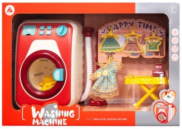 КОМПЛЕКТ ДЕТСКОЙ СТИРАЛЬНОЙ МАШИНЫ, ВЕШАЛКА