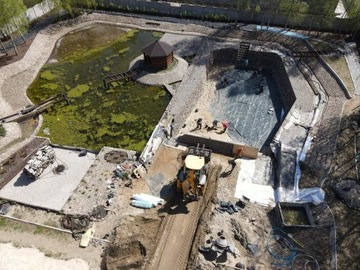 Пленка для прудов, Пленка ПВХ для прудов 1,2 мм.