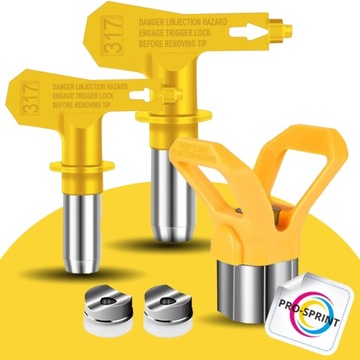 Краскораспылитель + Сопло 517 + Удлинитель 50 см + БЕСПЛАТНЫЙ блок RAC V