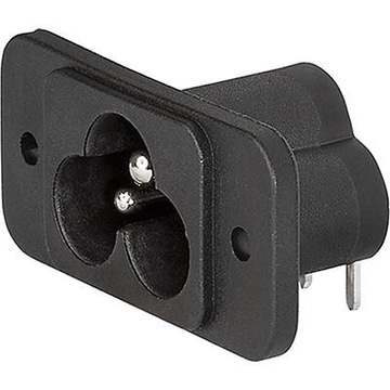 Gniazdo Zasilania AC 2,5A/ 250V Koniczynka