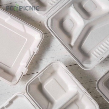 Коробка для бургеров Bio Bento Box Коробка для бургеров 152*152*76мм 500шт BIO