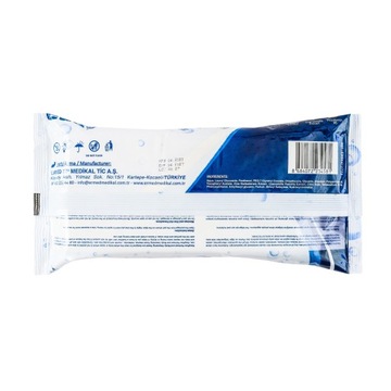 Chusteczki higieniczne nawilżane do mycia dla seniorów 8 x 50 szt. r.XL