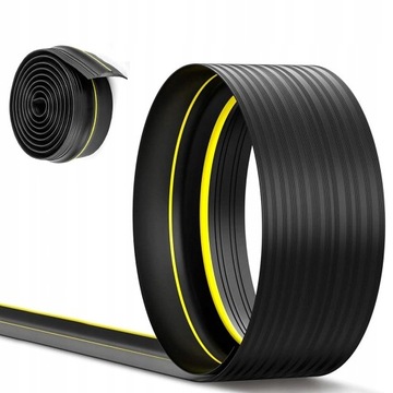 Порог прокладки гаража для гаражной двери Высокая видимость 12,5x88 см 3 м