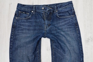 HUGO BOSS JEANS spodnie męskie PREMIUM 32/30 pas 84