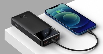 Czarny Powerbank BASEUS Bipow PPBD30K 30000mAh 20W
