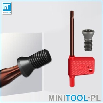 Śruba M3,5x8 TORX do narzędzi CNC klasa 12,9
