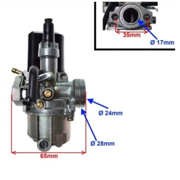 Карбюратор 2T Peugeot Speedfight Ludix Buxy Honda Dio Bali Kymco Agility Sym