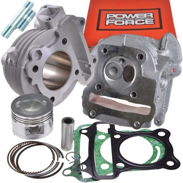 CYLINDER GŁOWICA TUNING 72/80 SKUTER 4T GY 47mm