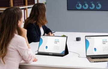 ПОРТАТИВНЫЙ МОНИТОР ARZOPA С ДОПОЛНИТЕЛЬНЫМ ЭКРАНОМ ДЛЯ НОУТБУКА S1 СТОЛ 15,6 ДЮЙМА IPS FHD