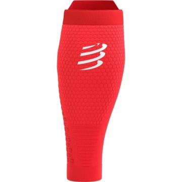 COMPRESSPORT Ultralight Calf Compression Bands R2V3 Red Odbla T4
