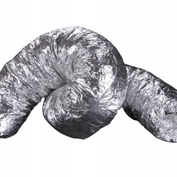 Изолированная труба SPIRO THERMOFLEX 125мм 10м АЛЮМИНИЕВАЯ изолированная труба