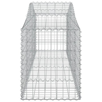 Габионные корзины, 40 шт, 200х50х60/80 см, оцинкованные