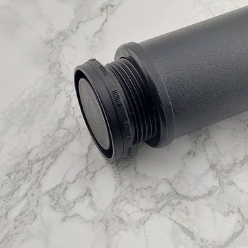 4x NÓŻKA NOGA MEBLOWA CZARNA STOPKA DO MEBLI SZAFKI REGULOWANA H-60 OKRĄGŁA