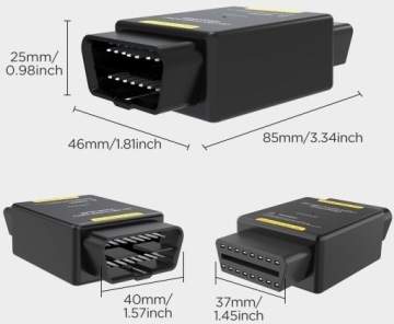 АДАПТЕР-ПРЕОБРАЗОВАТЕЛЬ 24 В в 12 В ELM327 OBD2 Грузовики