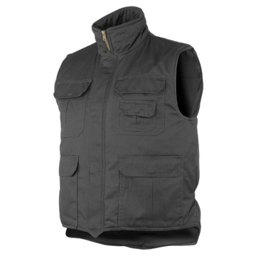 Bezrękawnik kamizelka wędkarska myśliwska Mil-Tec Ranger czarny 3XL