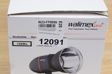 Студийная лампа Walimex pro Newcomer, 150 вспышек, 150 Вт, фотоэлемент 2,4 ГГц