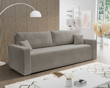 sofa kanapa 3 osobowa sztruks wybór koloru na sprężynach