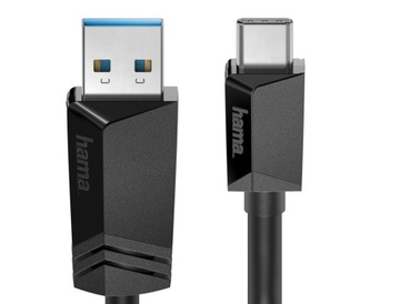 КАБЕЛЬ Hama USB 3.2 GEN2 USB-C — USB-A 10 Гбит/с 1 м
