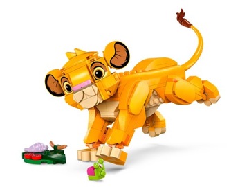 LEGO DISNEY 43243 КОРОЛЬ ЛЕВ — ЛЬВЕНОК СИМБА