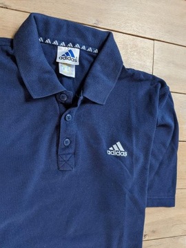 Adidas polo logo klasyczna vintage oldschool '99 L