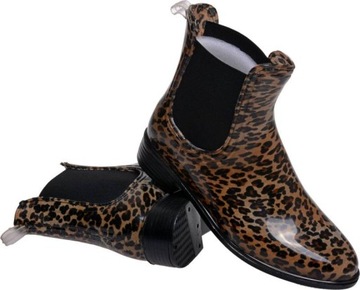 ЖЕНСКИЕ РЕЗЮМЕ БОТИНКИ LOEPART, леопардовый принт 37