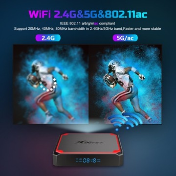 ТВ-приставка X96 mini Plus Android 9, смарт-медиаплеер, двойной Wi-Fi, 2+16 ГБ