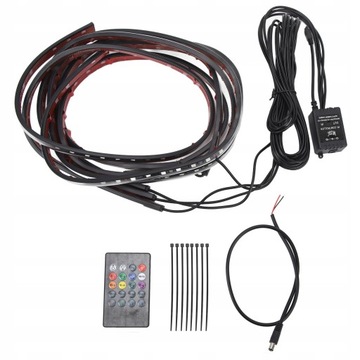 OŚWIETLENIE PODWOZIA AUTA LED RGB TUNING