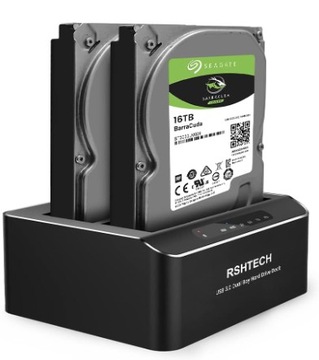 RSHTECH Stacja dokująca dysku twardego USB 3.0 (r844)