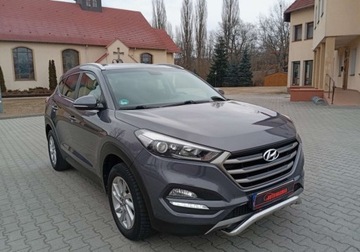 Hyundai Tucson III SUV 1.6 GDI 132KM 2016 Hyundai Tucson Zarejestrowany w Polsce - benzyna - przebieg 114.000 km 1.6