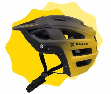 Kask rowerowy szczękowy na hulajnogę ochronny bezpieczny na rower XRIDER L