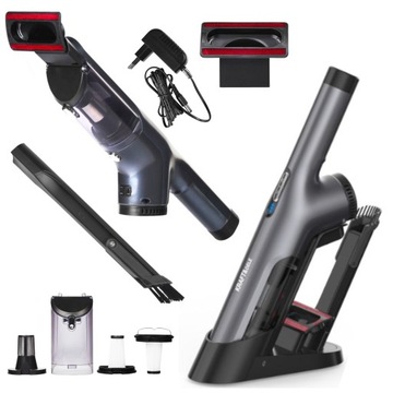 БЕСПРОВОДНОЙ АВТОМОБИЛЬНЫЙ РУЧНОЙ ПЫЛЕСОС 400 Вт 2500 мАч