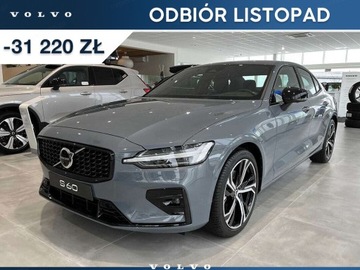 Volvo S60 III Sedan Facelifting 2.0 B5 250KM 2023 VOLVO S60 B5 B AWD Plus Dark Sedan 2.0 (264KM) 2023