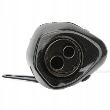 Задняя труба глушителя мотоцикла с