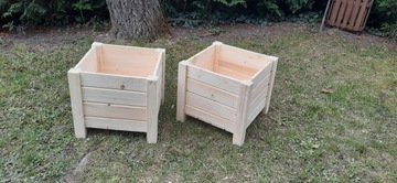 DONICA DREWNIANA OGRODOWA 45X45X40 PRODUCENT KRAK