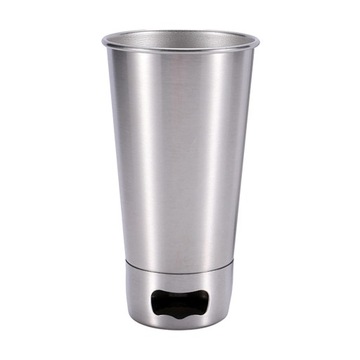 Stainless Steel Coffee Mug with Bottle Opener 500